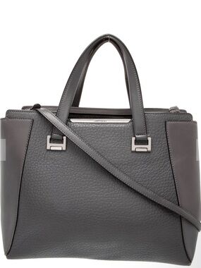 Jimmy Choo Smooth Grained Calfskin Large Alfie Tote Twilight
